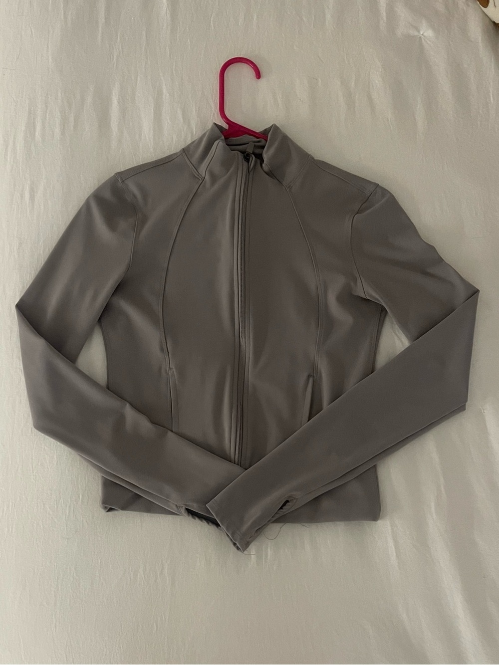cropped athletic jacket